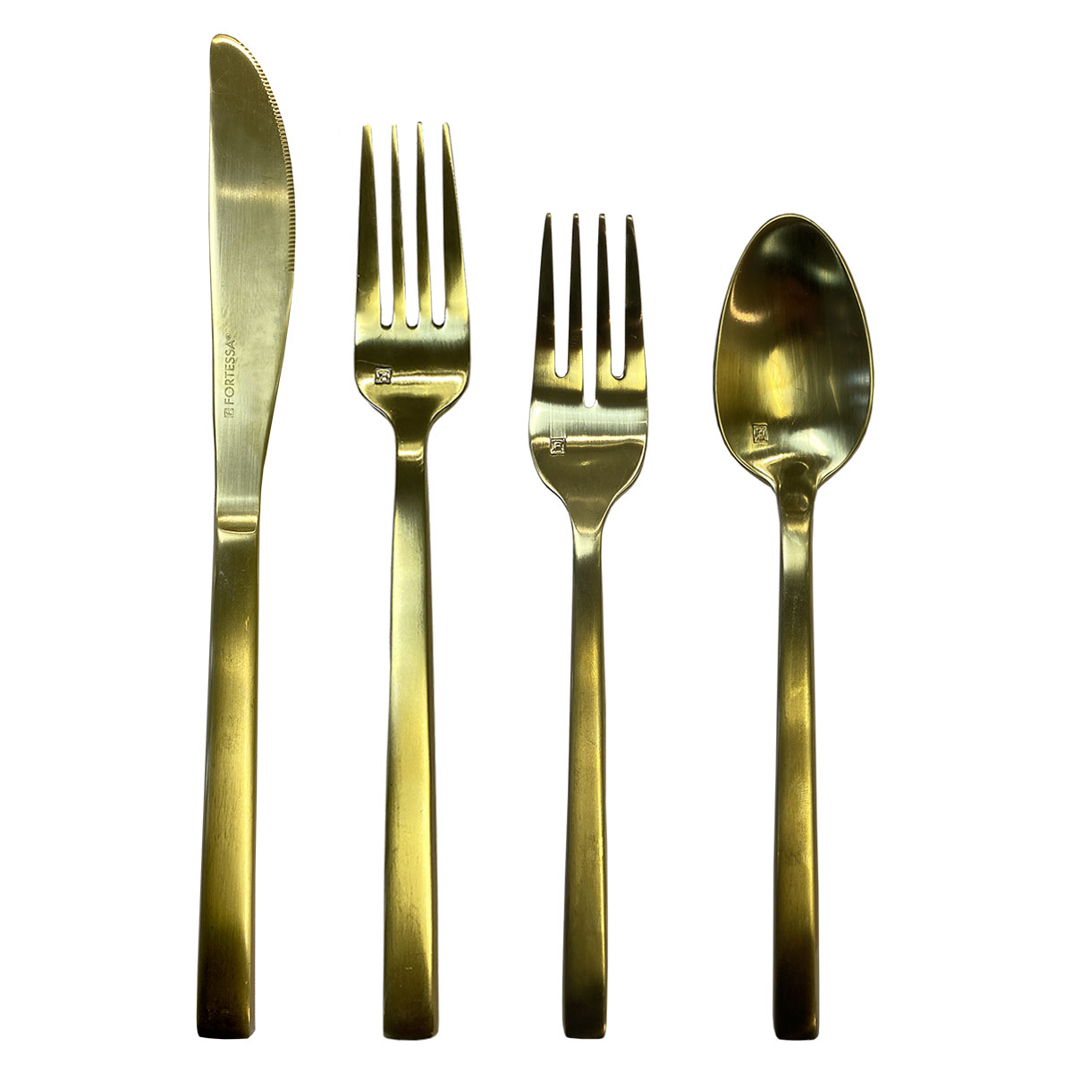 Gold Arezzo Flatware